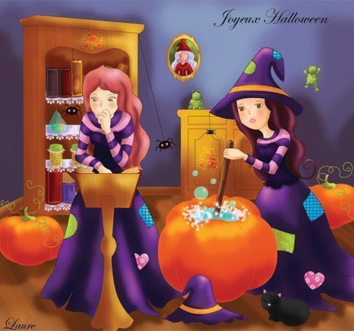 sorcières halloween